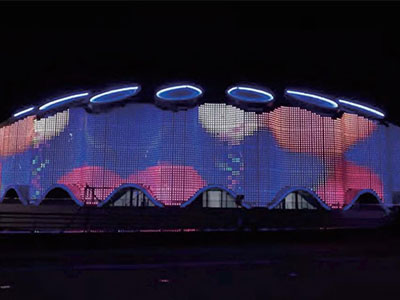 Projeto de iluminação para Anshun Olympic Sports Center, Guizhou