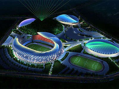 Projeto de iluminação para Zunyi Olympic Sports Center, Guizhou