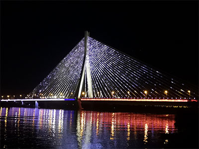 Projeto de Luz da Ponte Songpu, Harbin