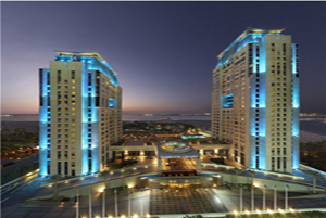 Dubai, Emirados Árabes Unidos - Cinco Estrelas Habtoor Grand Luxury Hotel
